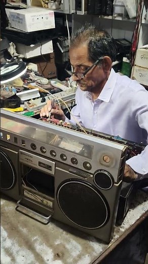 old Cassette Tape Recorder Repairing Service Centre #old #cassette #tape #recorder #repair #music