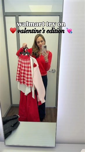Walmart Valentines Day haul try on that knocked my socks off 🥰