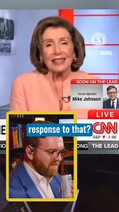 6.9K views · 167 reactions | Nancy Pelosi Short Circuits Over Insider Trading Allegations Nancy Pelosi does everything but rip Jake Tapper's head off after the CNN host brought up allegation of her connections to insider trading Rep. Tim Burchett, R-Tenn., introduced a bill limiting Congress members’ ability to trade on the stock market. https://youtube.com/live/W1bt-n3fk4c | The Daily Signal | Facebook