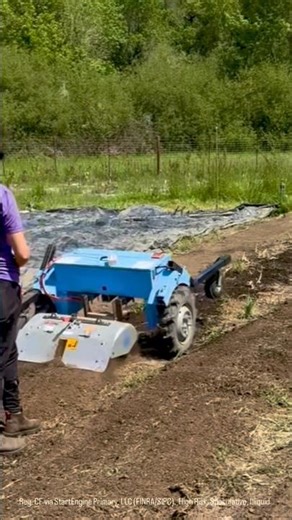 Farming is hard enough. So we created the e2T: remote controlled electric two wheel tractor #tractor