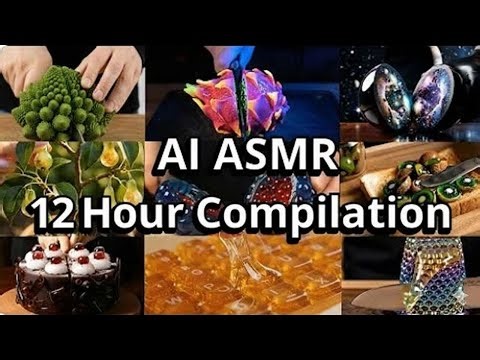 12H ASMR Relaxing Stream 🔴 | Hypnotic Cutting Sounds for Sleep & Focus