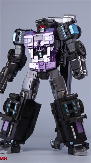 Transformers Mecha Invasion Devastator Set of 7 Black Version Part 3