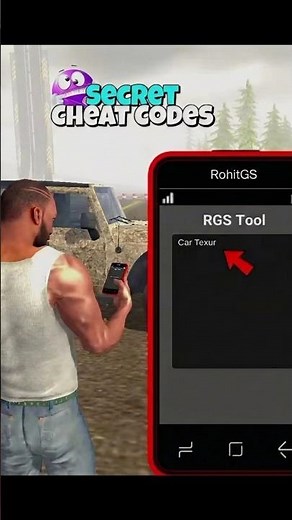 RGS Tool Car Texture Change Cheat Code Revealed! 🚗✨#shorts