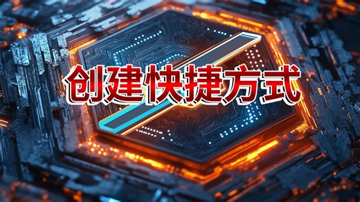 如何创建软件快捷图标