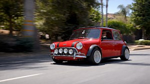 Classic Mini with powerful Honda Type R engine swap