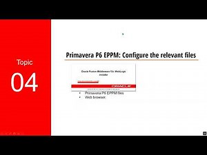 Part 5: Oracle Weblogic Primavera P6 EPPM Set up