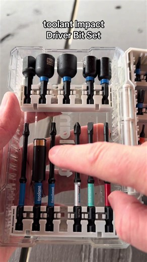 The Toolant Impact Driver Bit Set is built for power, precision, and durability—perfect for pros and DIYers alike. Made from high-strength S2 alloy steel, these bits are engineered to handle high-torque impact drivers without stripping or snapping. #Toolant #ImpactDriverBits #ImpactBitSet #PowerToolAccessories #DrillBits