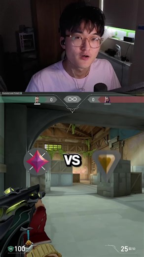 this guy aims like tenz #valorant #guesstherank #cyphersetup #radiant | valorant