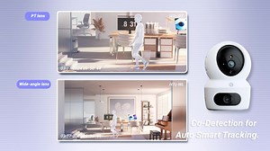 #EZVIZDualLens Explore tranquility with the EZVIZ H9c Dual outdoor camera, enhanced by our exclusive dual-lens technology✨ The H9c goes beyond ordinary cameras with its unique combination of a wide-angle lens and a telephoto pan-and-tilt lens. This dual-lens setup operates independently or collaboratively, delivering unparalleled protection that’s smarter and more comprehensive than ever before. Experience crystal-clear detail and expansive coverage with options for both 2K and 3K resolutions. E