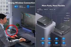 Don't Pay $190, Get a KAMRUI AK2 Plus Mini PC with Intel Alder-Lake N100 for $150.45 Shipped