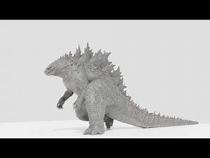 godzilla animation blender 17 walk cycle #godzilla #godzillaanimation #animation #godzillafan
