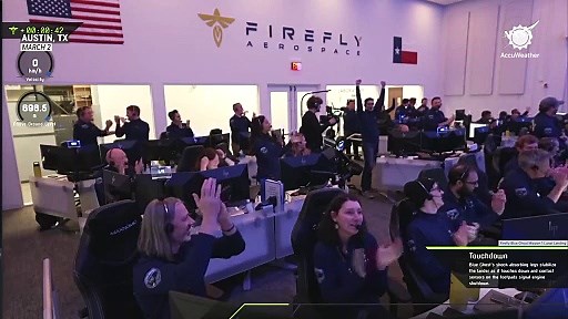 Firefly successfully lands uncrewed spacecraft