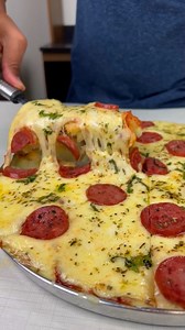 Pizza de papa hecha en solo 10 minutos | Recetas fáciles del tío