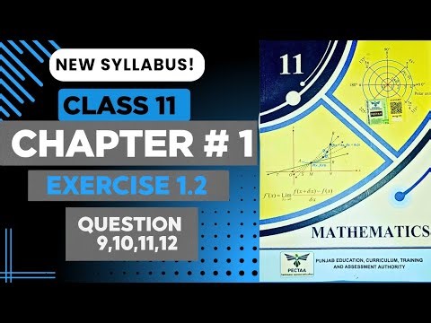 Class 11 chapter 1 exercise 1.2 question 9,10,11,12 maths new syllabus