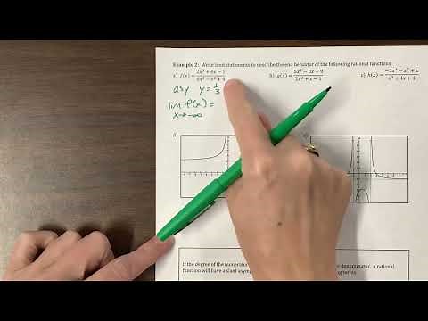End Behavior of Rational Functions