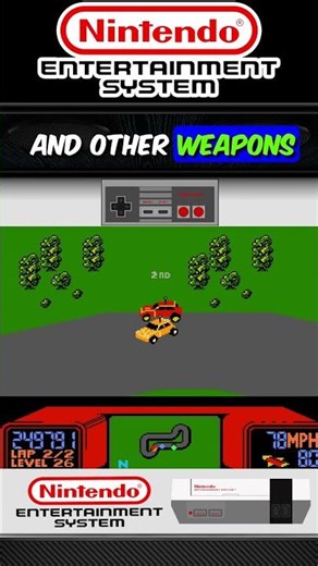 RC Pro-Am (NES) Was Made by Rare?! 🤯 #NES #Shorts