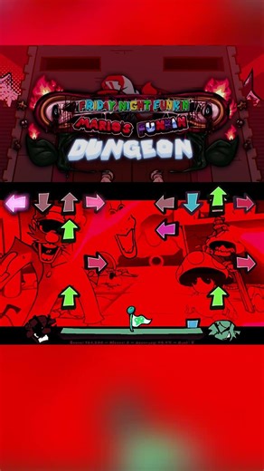 FNF: Mario's Funkin' Dungeon [DEMO] // Vs Mario.exe // 2 Songs #shortvideo #shorts #short