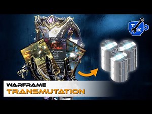 You can transmute gold into platinum | Warframe