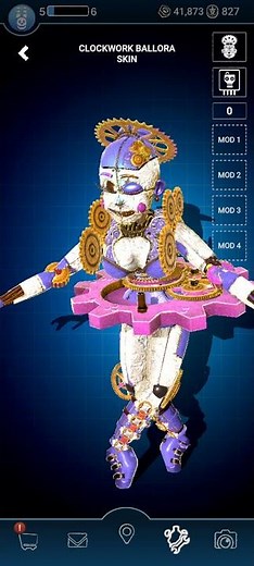 Classic Ballora color on the Clockwork skin