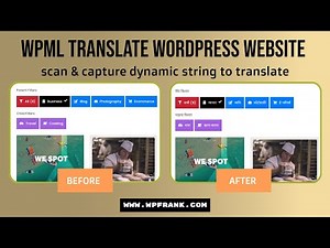 Translate Dynamic String Using WPML Complete Guide and Tutorial