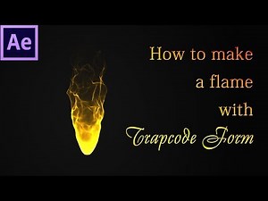 Easy way to create effect fire with Trapcode Form in After Effects - 15