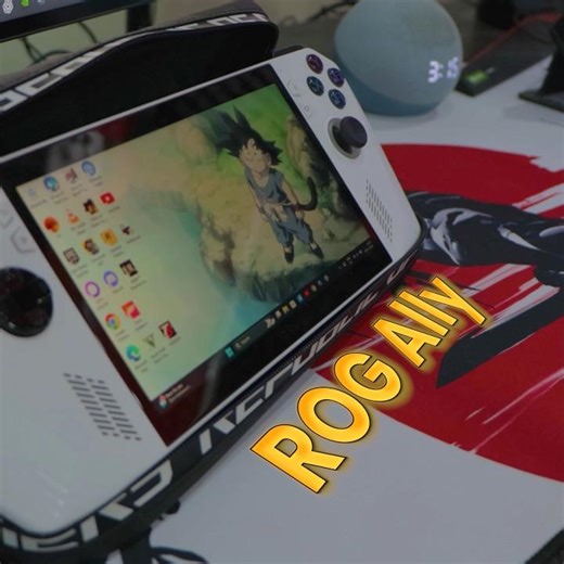 rog ally + pc setup flex 😎💻 | ₹10 lakh ka banwaya hai #shorts