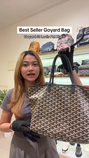 Goyard St Louis PM Black - Best Seller Luxury Bag 2021