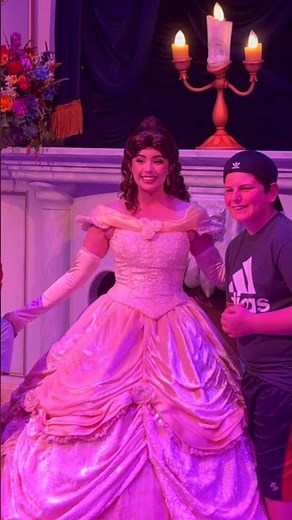Meeting Belle Meet & Greet in the Magic Kingdom at Disney World