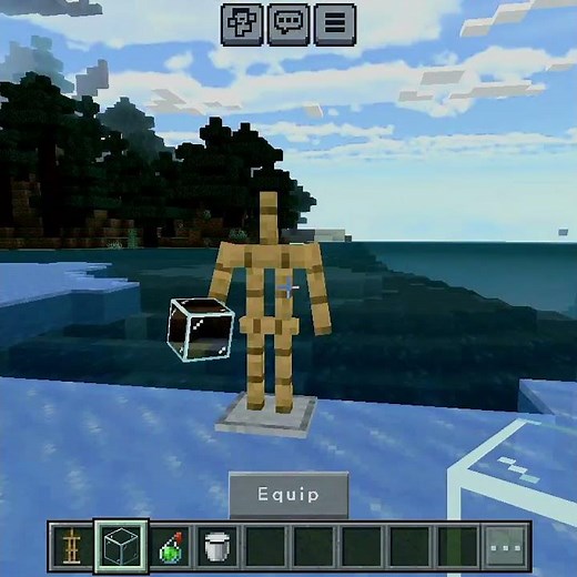 Minecraft Water X-Ray? #minecraft #shorts