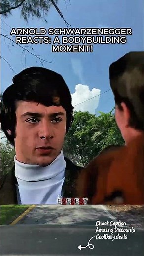 ARNOLD SCHWARZENEGGER REACTS: A BODYBUILDING MOMENT!