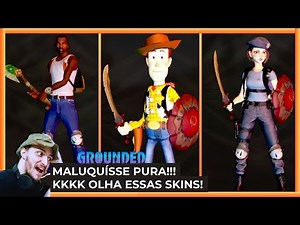 GROUNDED: MOD de SKINS de Personagens Liberado no Jogo! Aprenda Como Usar!! #grounded #update #mod