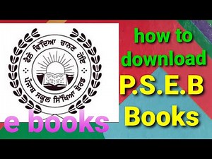 pseb ebooks (how to download from app.)
