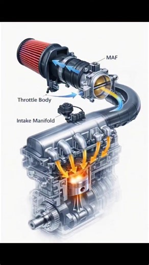 ‏Air intake system.....