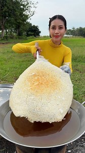 801K views · 8.8K reactions | Cooking deep fried rice and eat recipe | Handcraft | Facebook