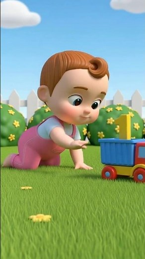 Number Song | Learn Numbers 1 to 10 | Nursery Rhymes & Kids Songs #shorts #childrensongs #babysongs