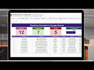 Wedding Checklist in Google Sheets