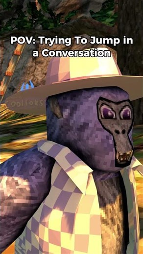 POV Trying To Jump in a Conversation... ‪@_GorillaTagVR‬ #gtcs #supportamonke