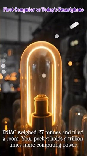 First Computer vs Today's Smartphone