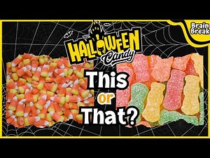 This or That?!? Halloween Candy | Brain Break | Kids Workout | Just Dance | Yoga for Kids