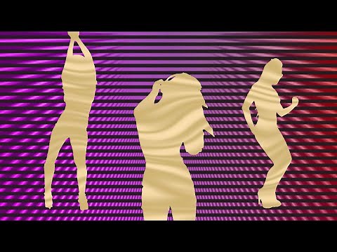 Female Dancers Silhouettes HD - VideNoCopy No Copyright Background Video Footage