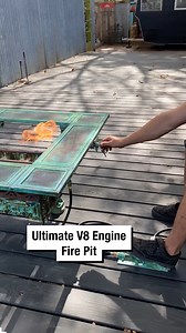 2.9M views · 16K reactions | Ultimate V8 Engine Fire Pit | Wrestling News | Facebook