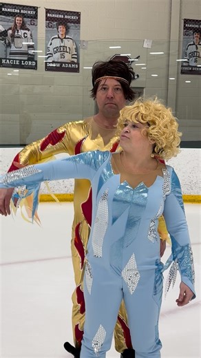 THE IRON LOTUS!!!!! Feeling inspired by the Olympics coming up and had to recreate the greatest ice skating performance of our generation 😂name this movie!!! Also thanks to my camera crew & our #1 fan and my brother @aramsdell24 lmao | Samantha Ramsdell