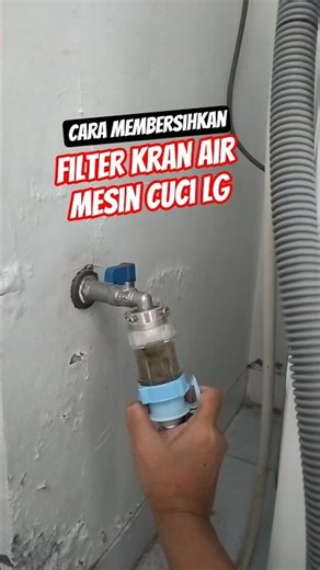 HOW TO CLEAN THE WATER FILTER OF A 7kg LG WASHING MACHINE #shorts