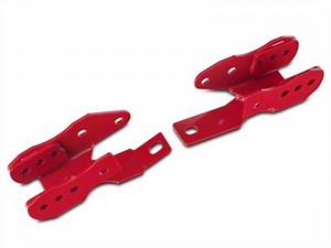 How to Install BMR Rear Lower Control Arm Relocation Brackets - Red on your Mustang | AmericanMuscle
