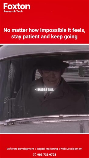 🔬 At Foxton Research Technology, we believe true progress is built on patience. Even when innovation feels out of reach, persistence transforms challenges into breakthroughs. 💡 Stay patient. Keep going. The future belongs to those who never stop trying. #FoxtonResearchTechnology #Innovation #Perseverance #Motivation #TechInspiration | Foxton Research Tech