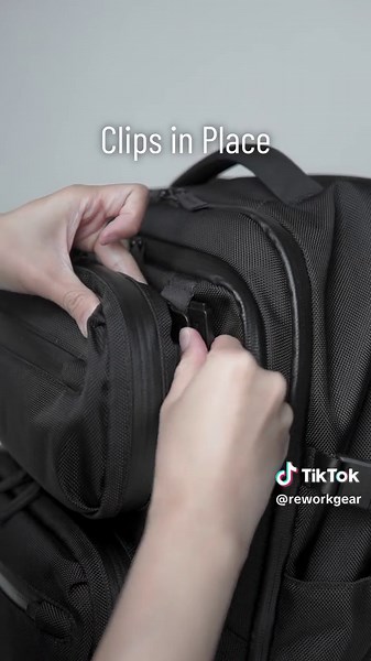 How do our modular attachments attach to the backpack? Using YKK Annex Clips! They are secure, non-bulky, inexpensive, and high-quality. Have thoughts on a better mechanism? Drop them down in our comments. And visit our link in bio to learn more about the RESET Modular Backpack System. #kickstartercampaign #modular #backpack #edccarry