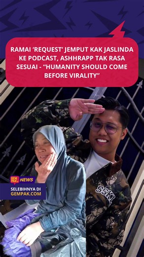 #GempakNews: Setuju dengan Ashhrapp, sekarang bukan masa yang sesuai Baca artikel penuh di www.gempak.com atau klik link di IG Story. Jangan lupa follow IG dan TikTok @astrogempak untuk info semasa. #Gempak #AstroGempak #viral #beritaterkini