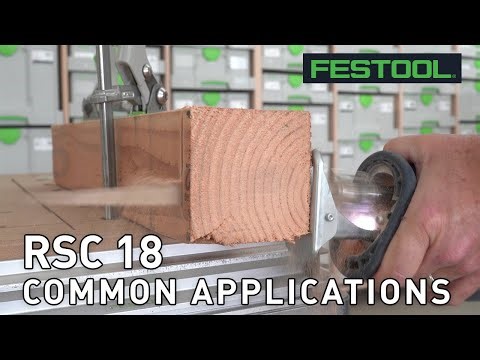 Common Applications: RSC 18 cordless reciprocating saw