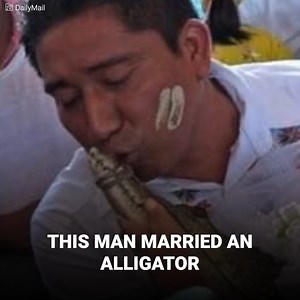 A mayor decided to marry an alligator So he took the animal to the altar. Alicia Rubi was the bride in this wedding. But her teeth, her tail and her scales required special preparations. Victor Sosa, the mayor of a Mexican town, gave the I do to his alligator bride. However, more than a weird interspecies marriage, the ceremony was something that went beyond romantic love. You can now also find us on Youtube: http://bit.ly/yt-thekiwi | The Kiwi