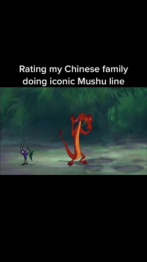 Iconic Mushu Dishonor Scene Recreation by Chinese Family